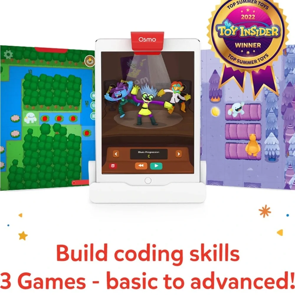 Osmo - Coding Starter Kit for iPhone & iPad-3 Ages 5-10+‎ Learn to Code,